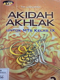 Akidah Akhlak kelas IX